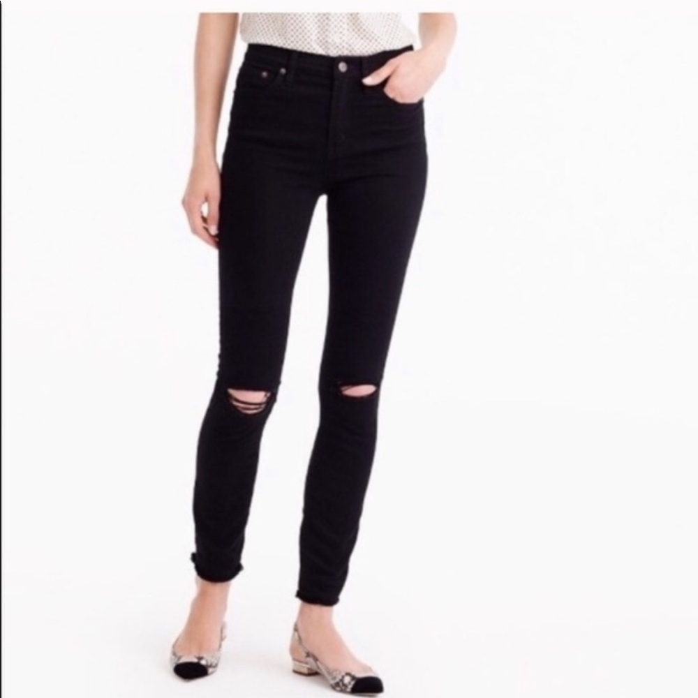 JCrew Lookout High Rise Skinny Jeans